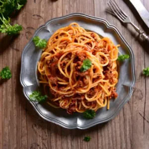 SPAGHETTI BOLOGNESE